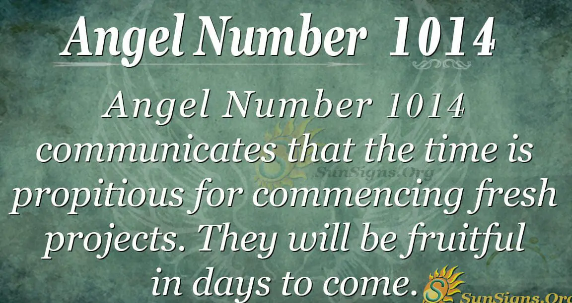 Uncover the Meaning of Angel Number 1014： Hope, Faith, and Guidance