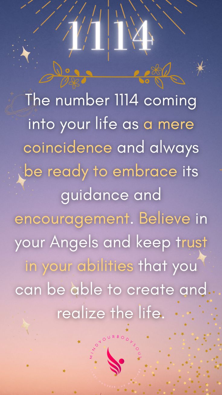 Angel Number 1114： Discover the Spiritual Meaning and Guidance Behind This Powerful Sign