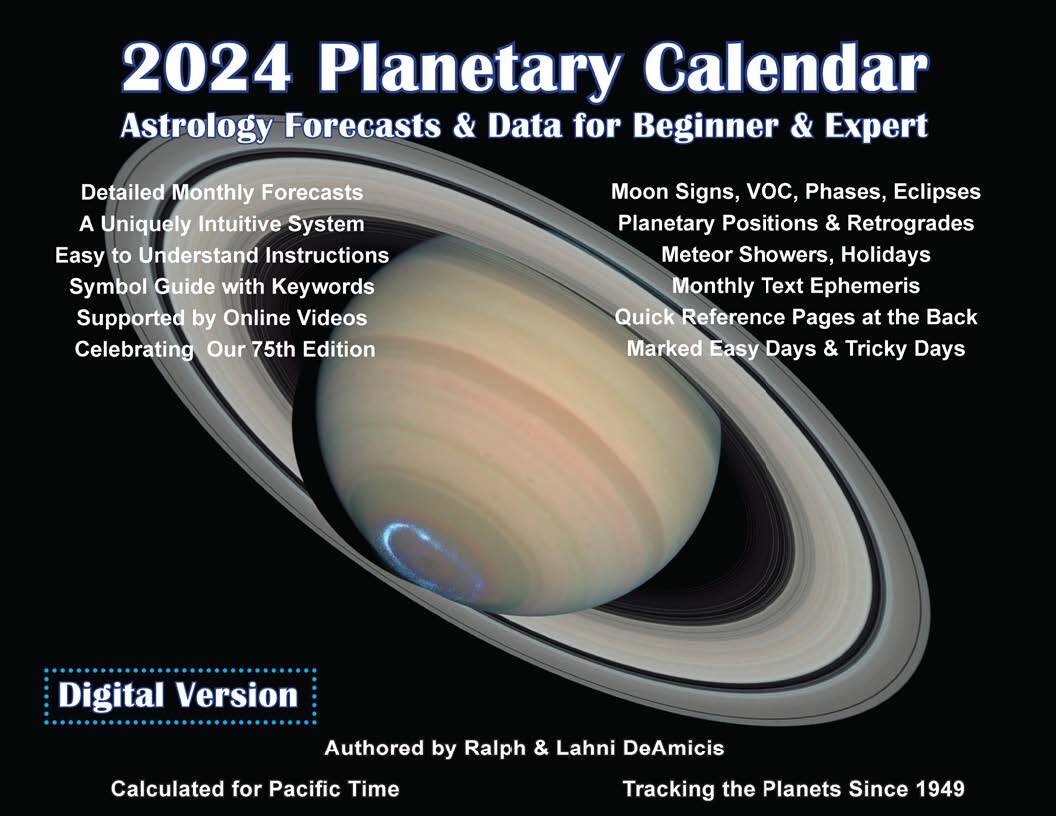 Astrology Calendars 2024： Your Guide to Planetary Transits and Full Moons