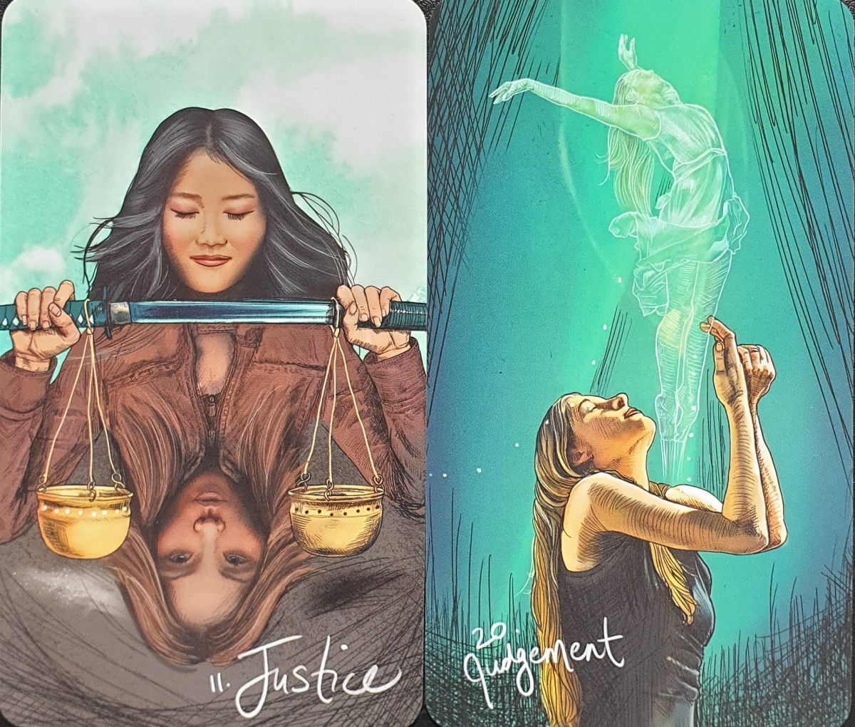 Understanding Justice vs Judgement Tarot： Key Differences and Insights