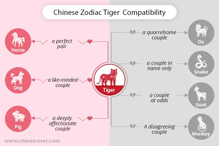 Tiger and Rat Zodiac Signs： How Compatible Are They in Relationships and Life？