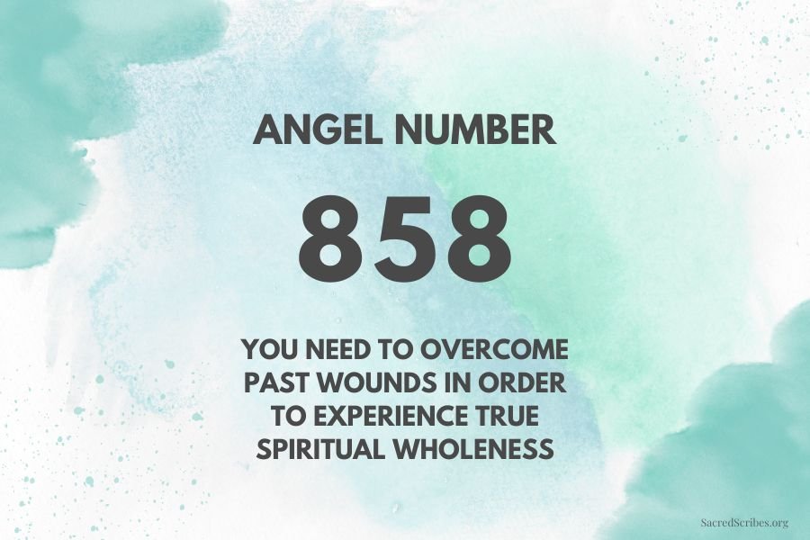 858 Angel Number Explained： A Powerful Message of Transformation and Growth