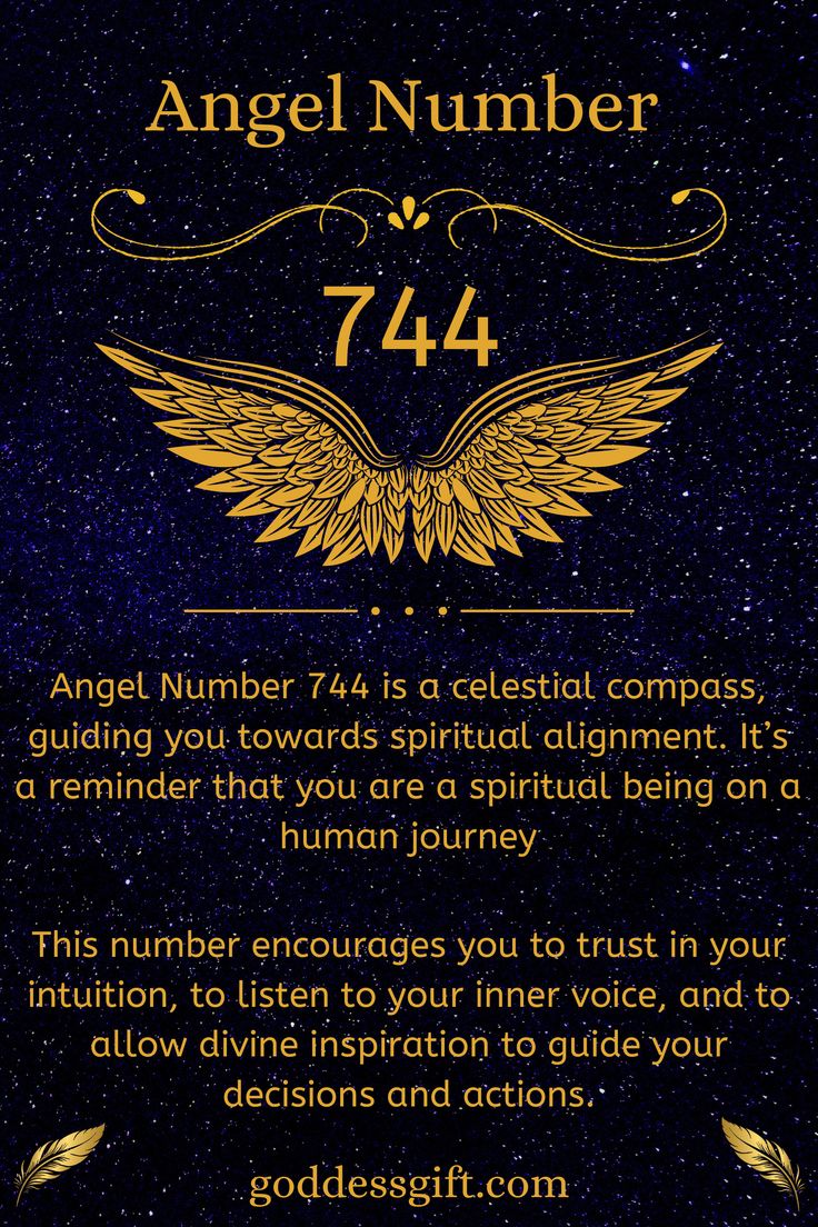 Angel Number 744： Embrace Divine Guidance for Success and Fulfillment